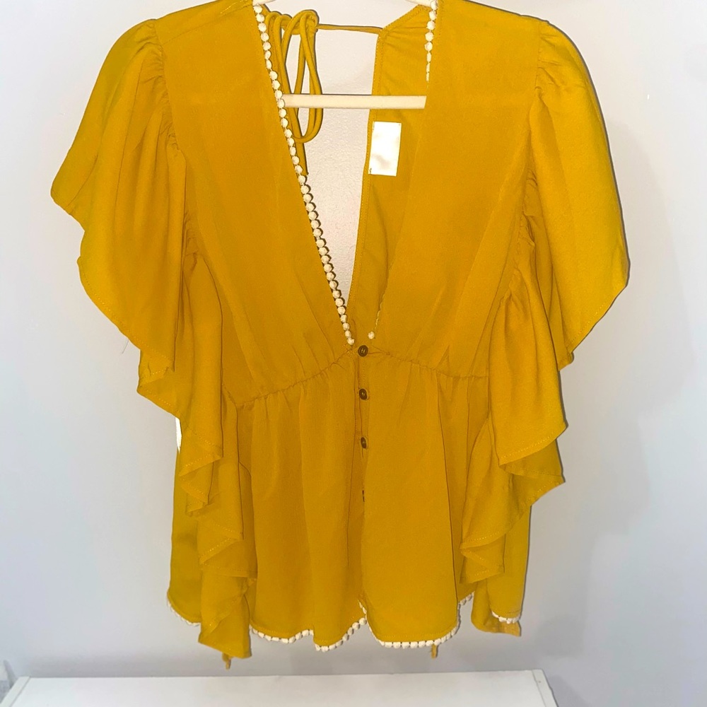 Boutique Flowy Shirt